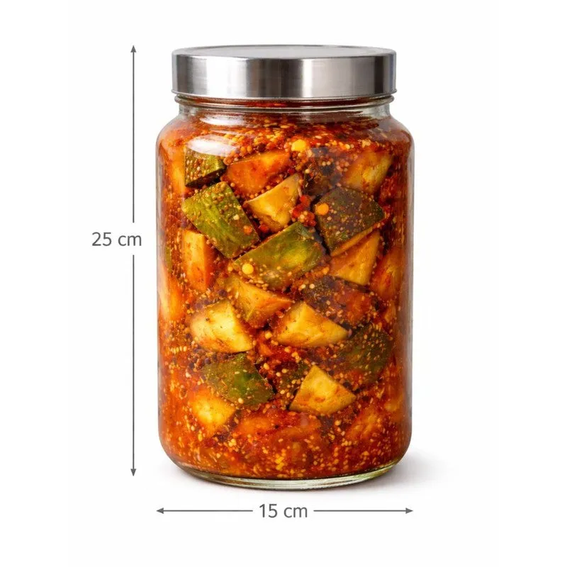 FoodNest Glass Jar - 3000 mL media 8