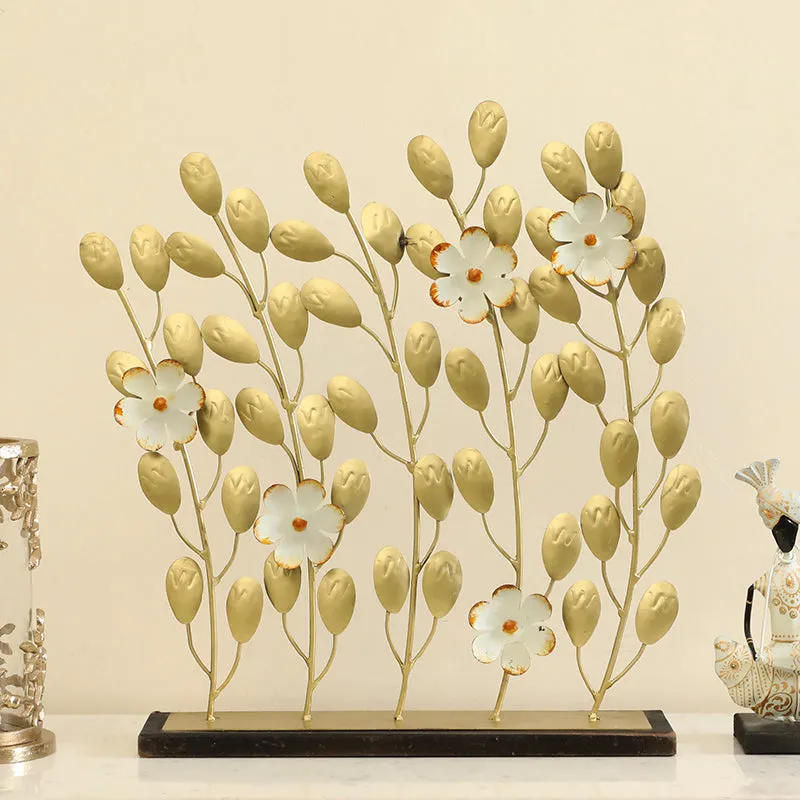 Forged Foliage Metal Showpiece media 6