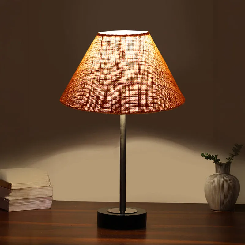 Sienna II Rodin Wooden Table Lamp - Beige,Silver,Black media 1