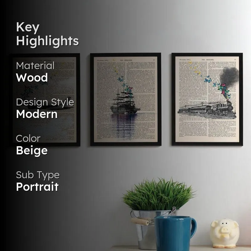 Flight Frenzy Wall Art - Set Of Three media 2