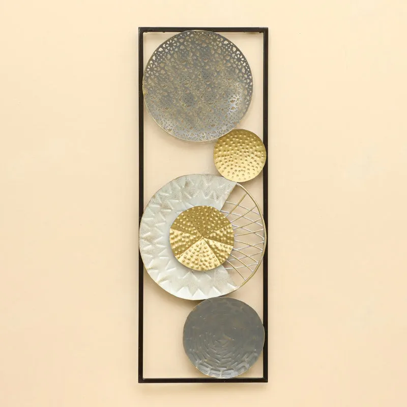 Nastasya Abstract Metal Wall Accent media 1