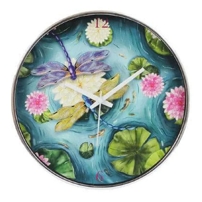 Lotus Pool Wall clock media 5