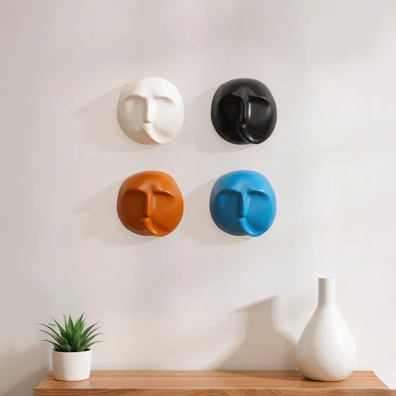 Muse Of Silence Resin Wall Accent - Set Of Four media 1