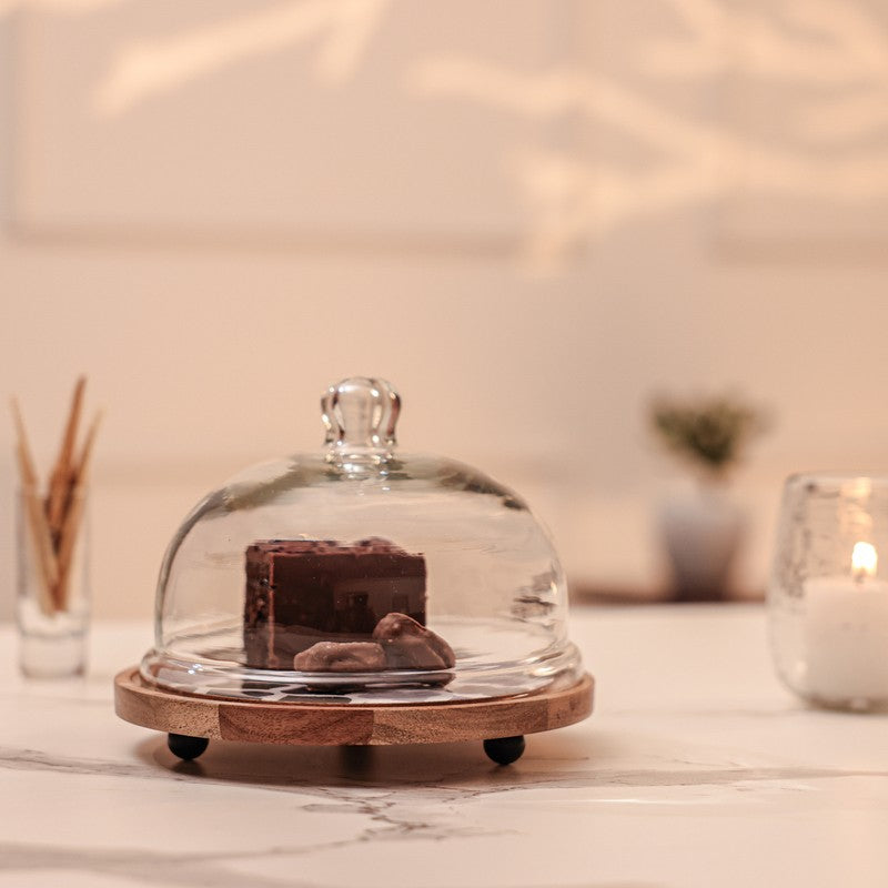 Opal Cake Stand With Dome image 7