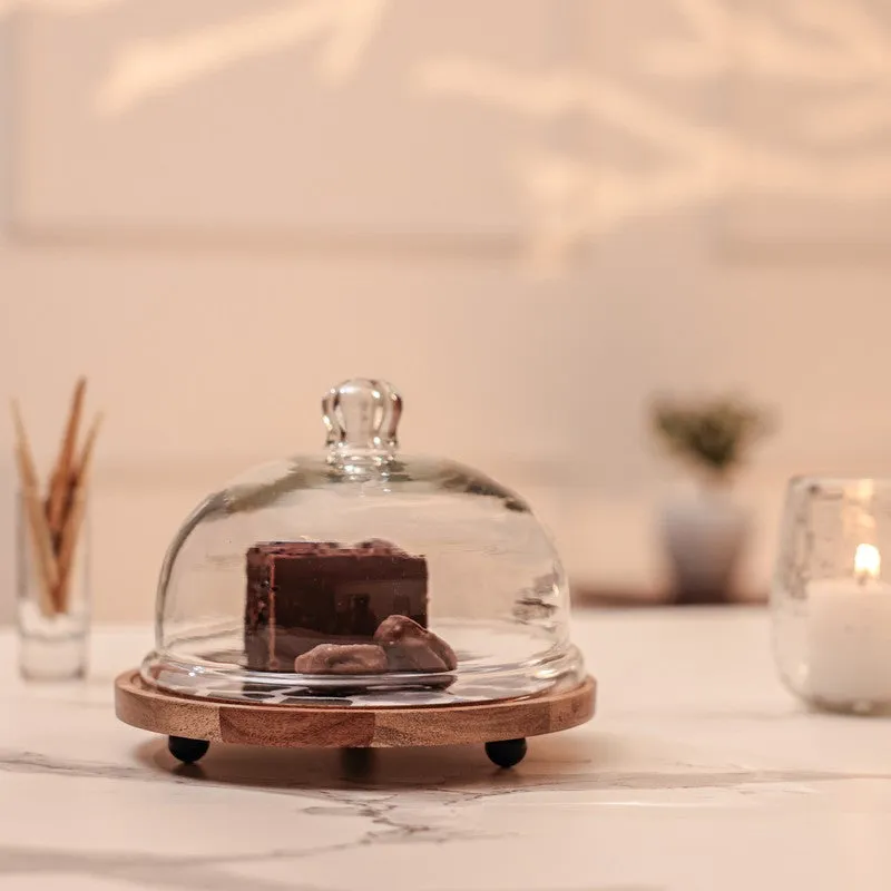 Opal Cake Stand With Dome media 7