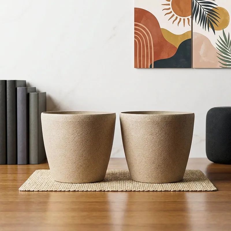 Natura Niche Self-Watering Planter - Set Of Two media 1