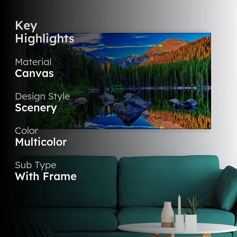 Lushscape Roam Canvas Wall Painting media 2