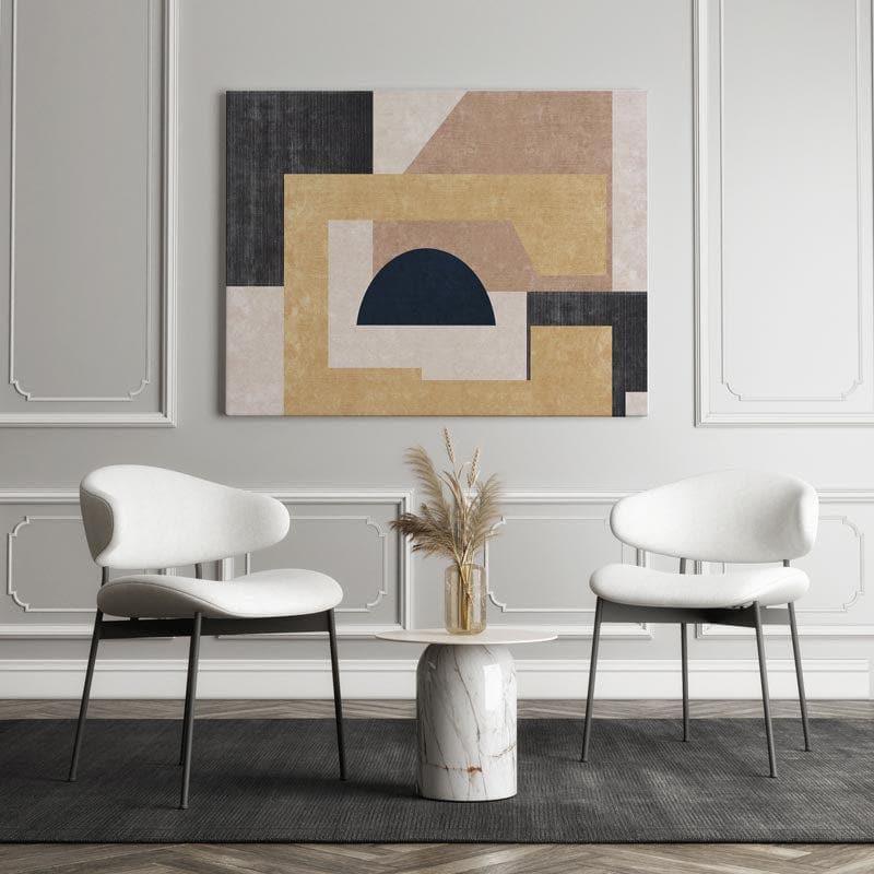 Geomtry Merge Canvas Wall Painting - Gallery Wrap media 3
