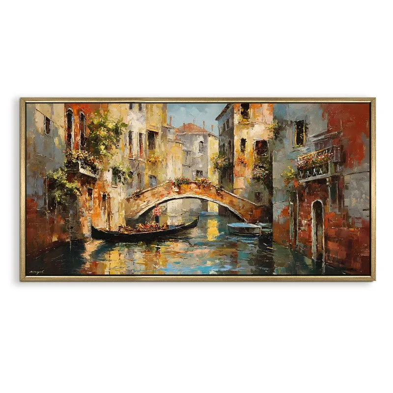 Riverside Homes Canvas Wall Painting With Frame media 3