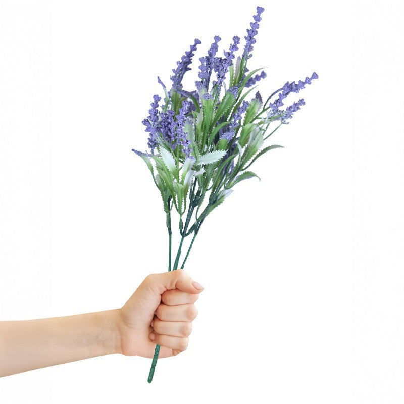 Eterna Long (Lasting Plastic Artificial Faux Flowers) - Set Of Two media 3