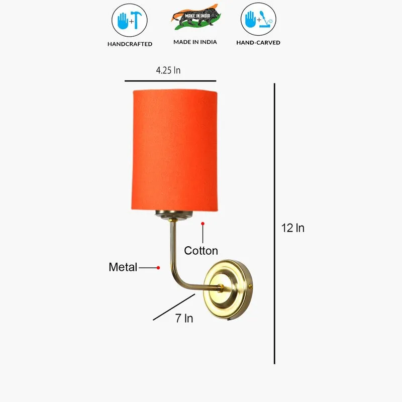Lumoire Metal Wall Lamp - Gold,Orange media 8