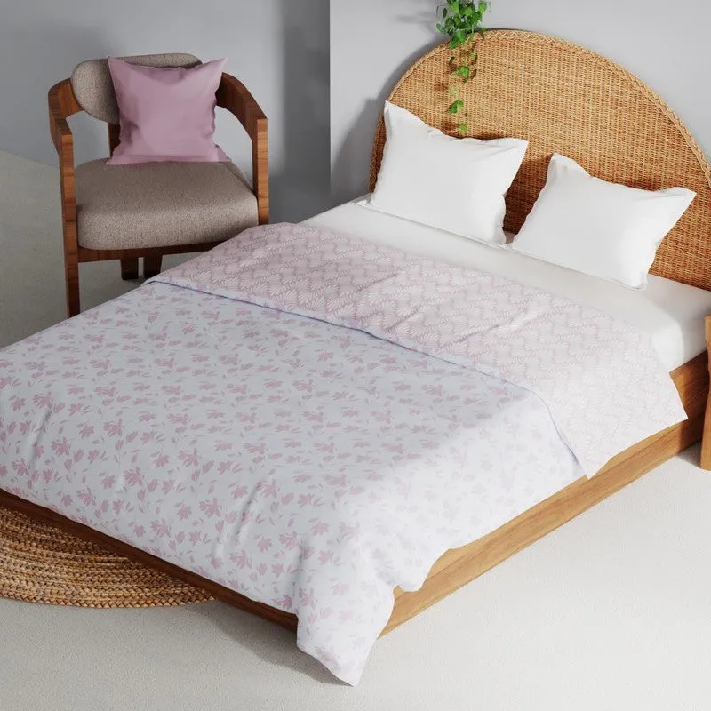 Jorvik Cotton Dohar - Pink,White media 1