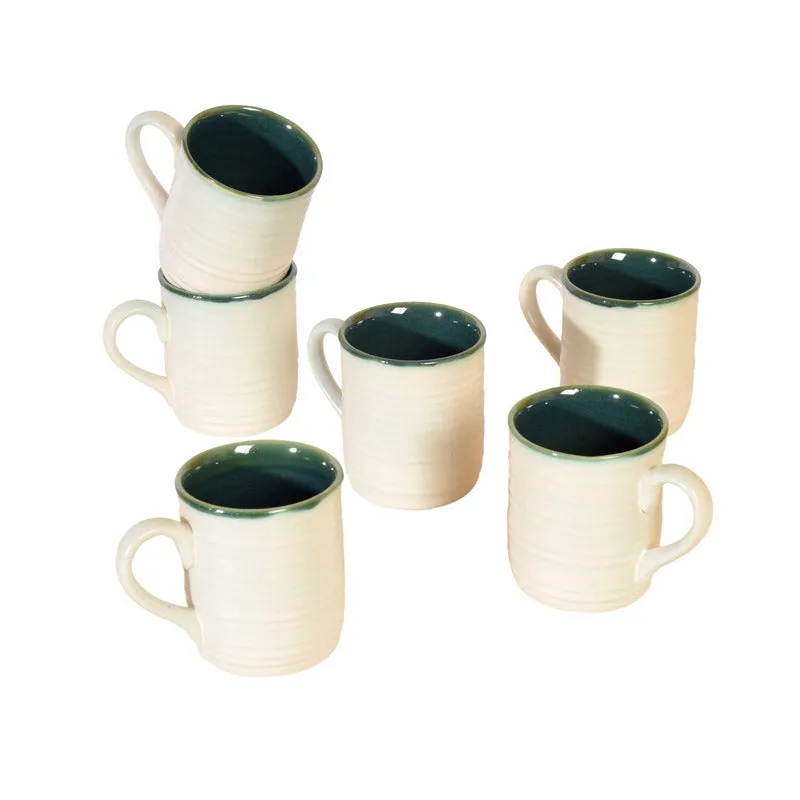 Anduj Ceramic Tea Cup (150 mL Each) - Set of Six media 3