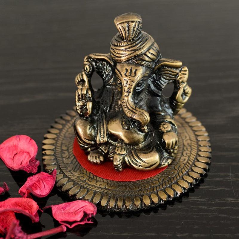 Metal Lord Ganesha Idol