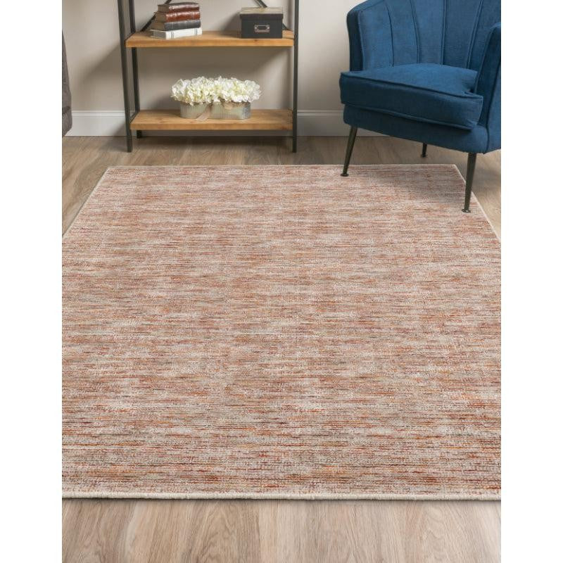 Heritage Hand Loomed Wool Rug - Red & Orange media 3