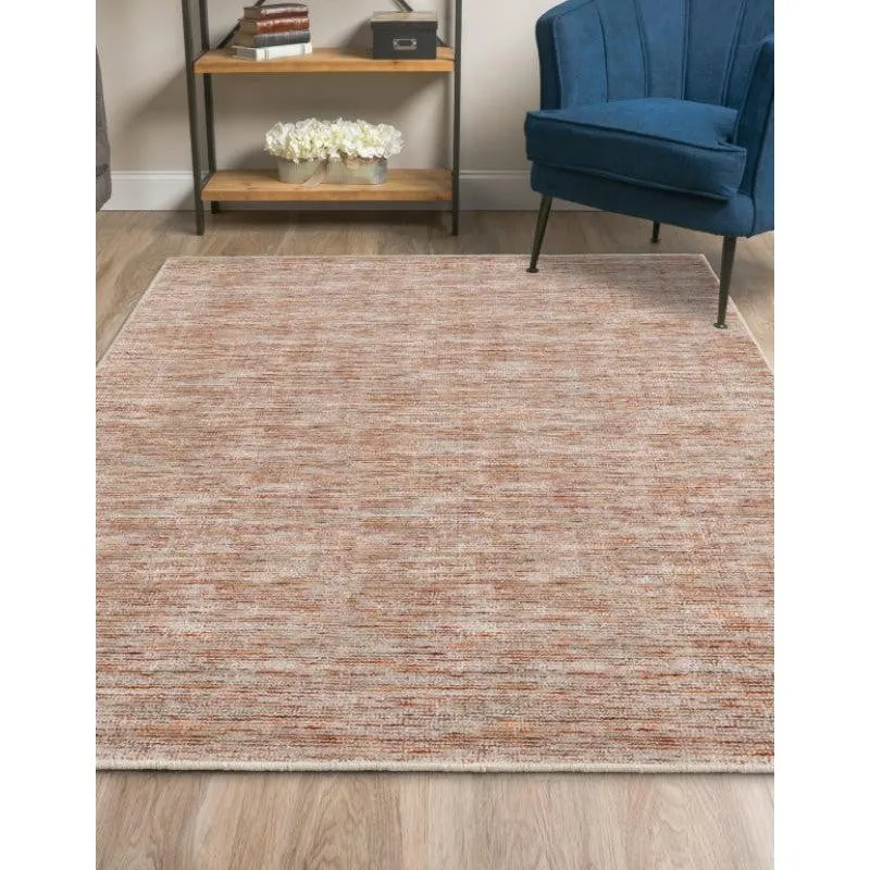 Heritage Hand Loomed Wool Rug - Red & Orange media 3