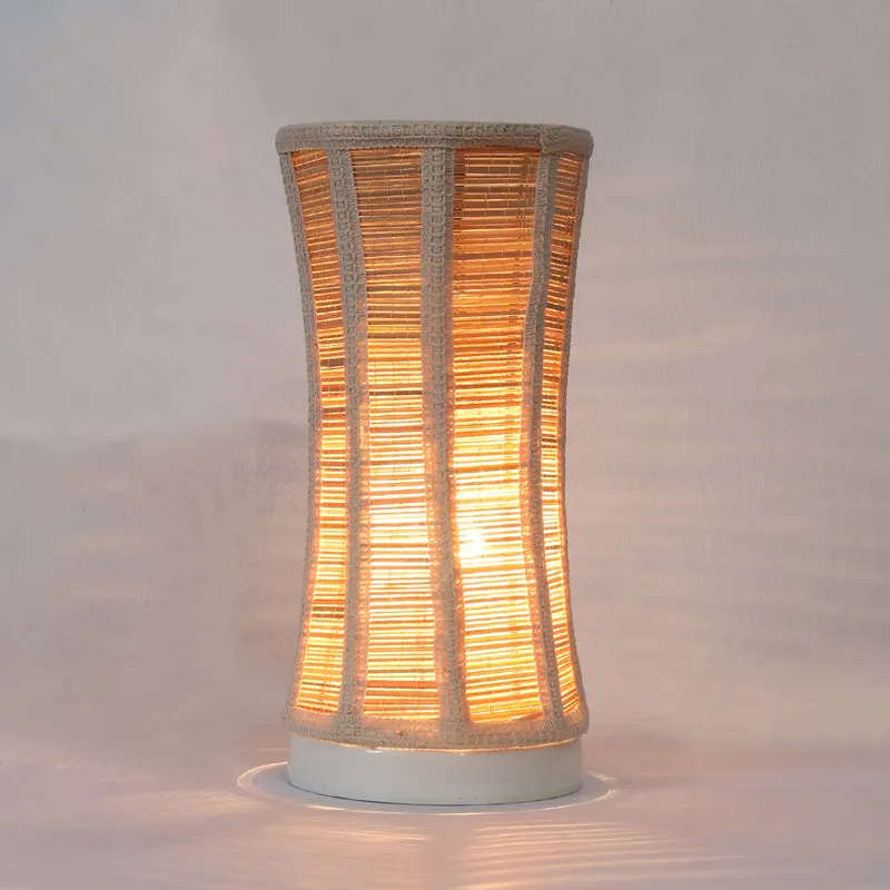 Loomis Bamboo Curve Table Lamp - White media 4