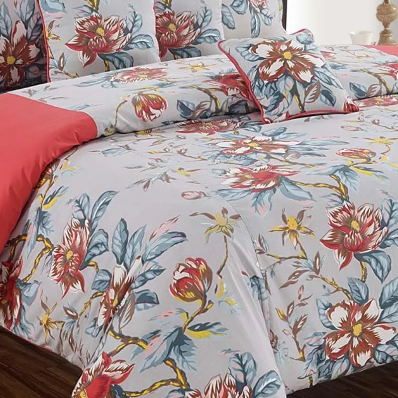 Swayam Flattering Florals Cotton Comforter - 150 GSM media 3