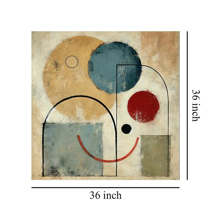 Colorful Geometry Wall Painting media 7