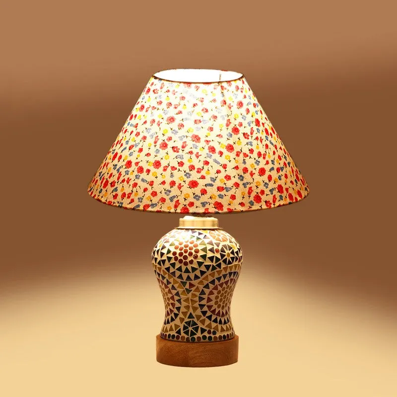 Aurenique Fleura Arbor Wooden Table Lamp - Multicolor media 7