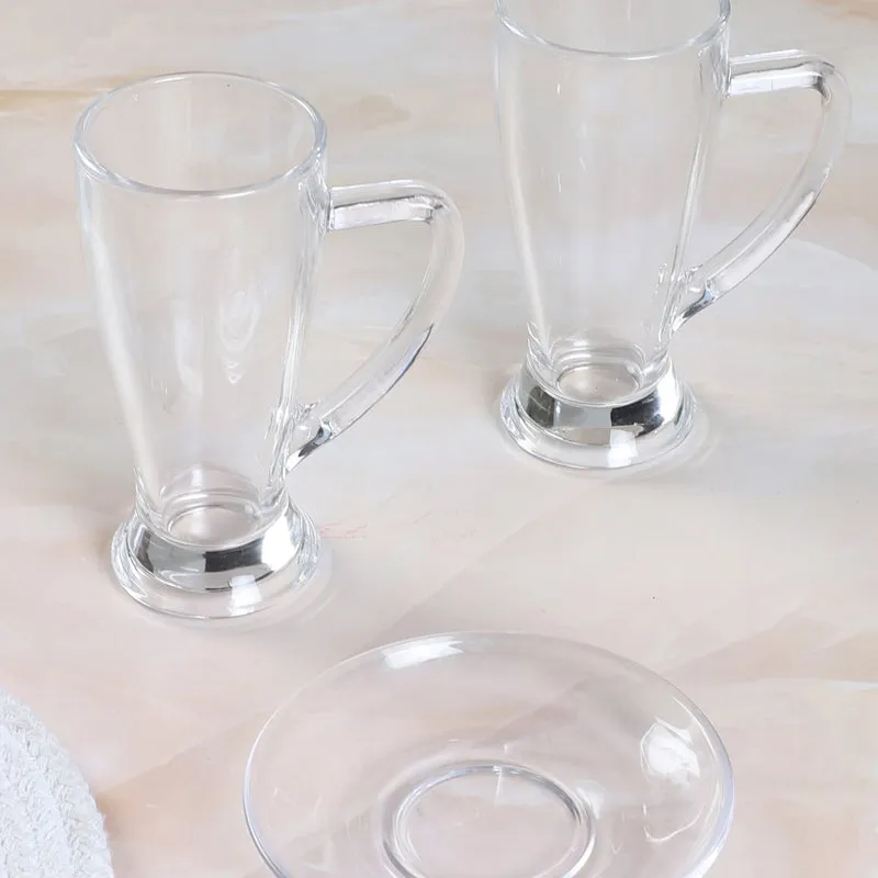 Syra (250 ML Each) Beer Glass & Snack Plate Combo - Three Piece Set media 4