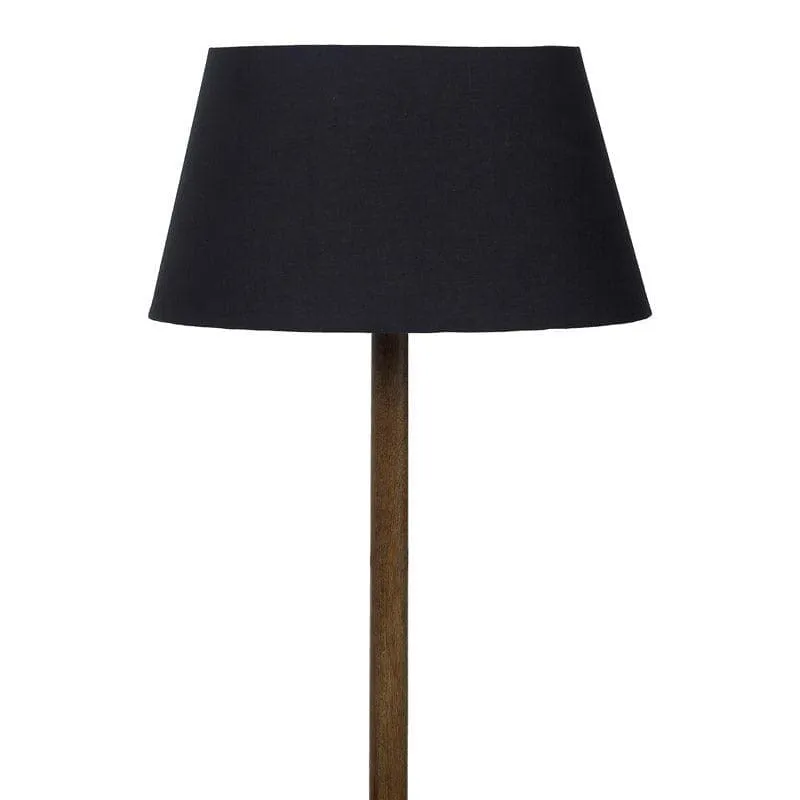 Rosa Miosa Floor Lamp With Shelf - Black media 4