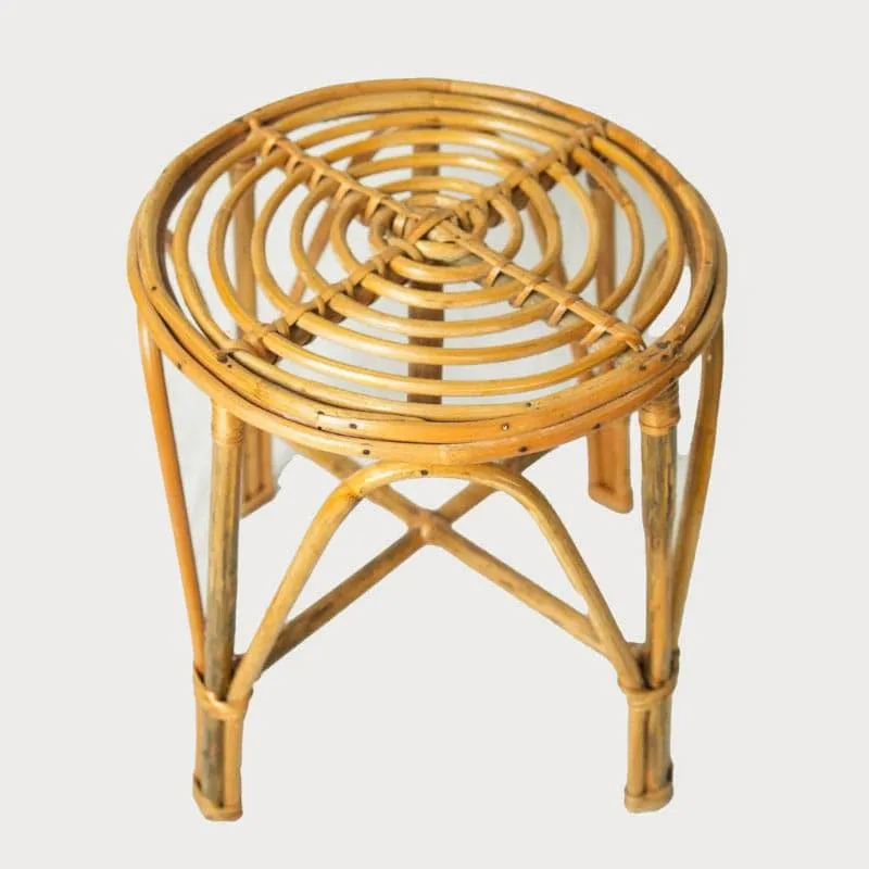 Endymoin Rattan Accent Table media 4