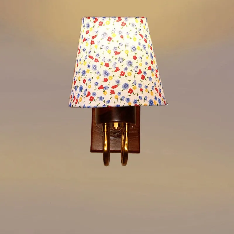 Gilded Arch Decorative Cotton Wall Lamp media 5