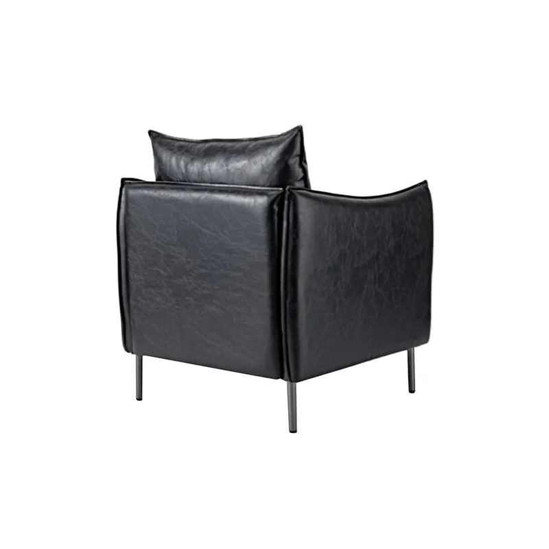 Sculpta Neem Wood Accent Chair - Black media 7