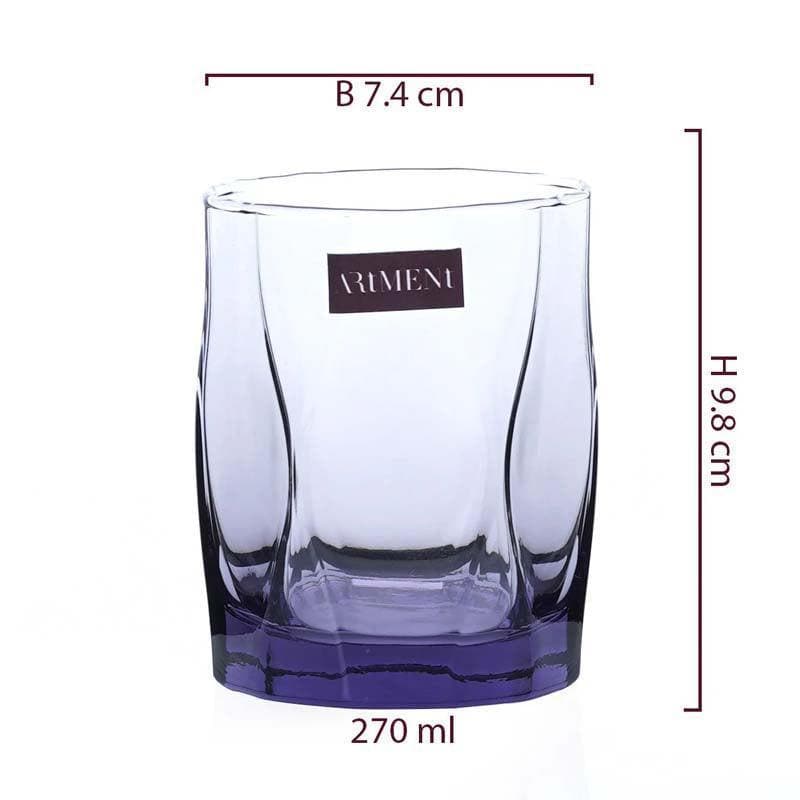 Asscher Old Fashioned Glasses (300 ml ) - Set Of Four media 6