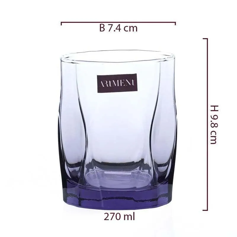 Asscher Old Fashioned Glasses (300 ml ) - Set Of Four media 6
