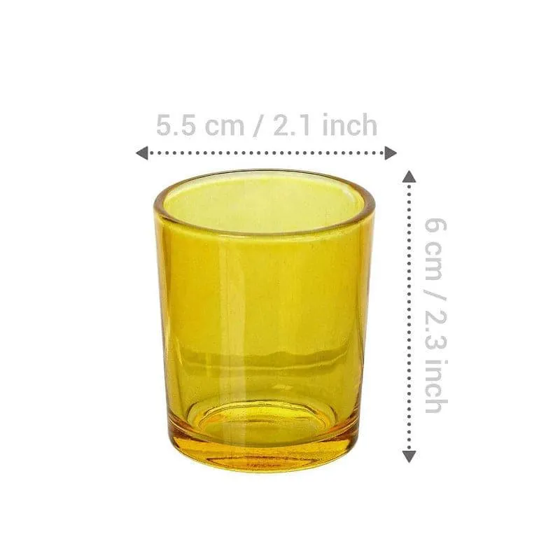 Plera Tealight Candle Holder (Yellow) - Set Of Six media 5