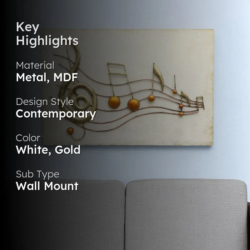 Musical Muse Metal Wall Accent media 2