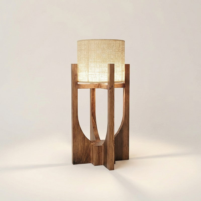 Kompas Jute Table Lamp - Brown,Beige media 4