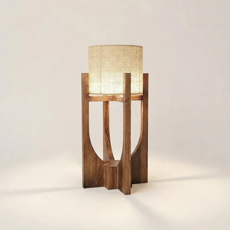Kompas Jute Table Lamp - Brown,Beige media 4