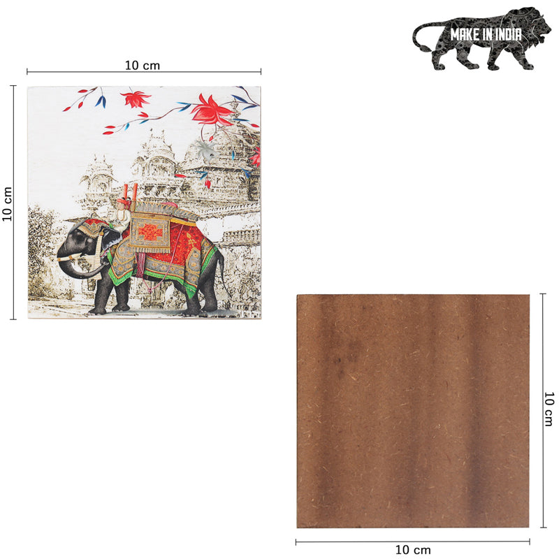 Mughal Serenade Coaster - Set Of Four media 6