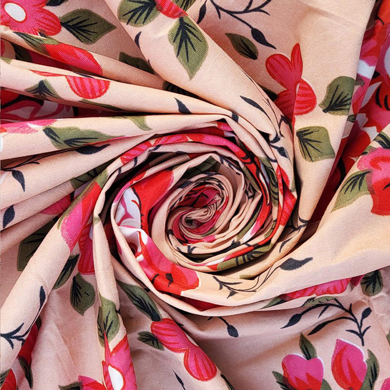Rose Dawn Cotton Curtain media 5