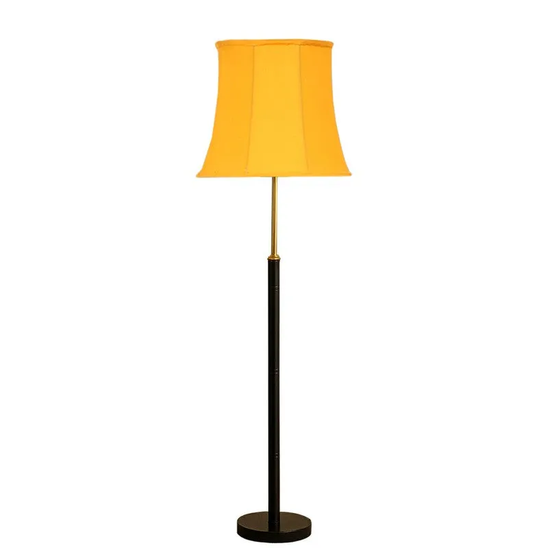 Modern Arc Wooden Floor Lamp - Yellow media 5