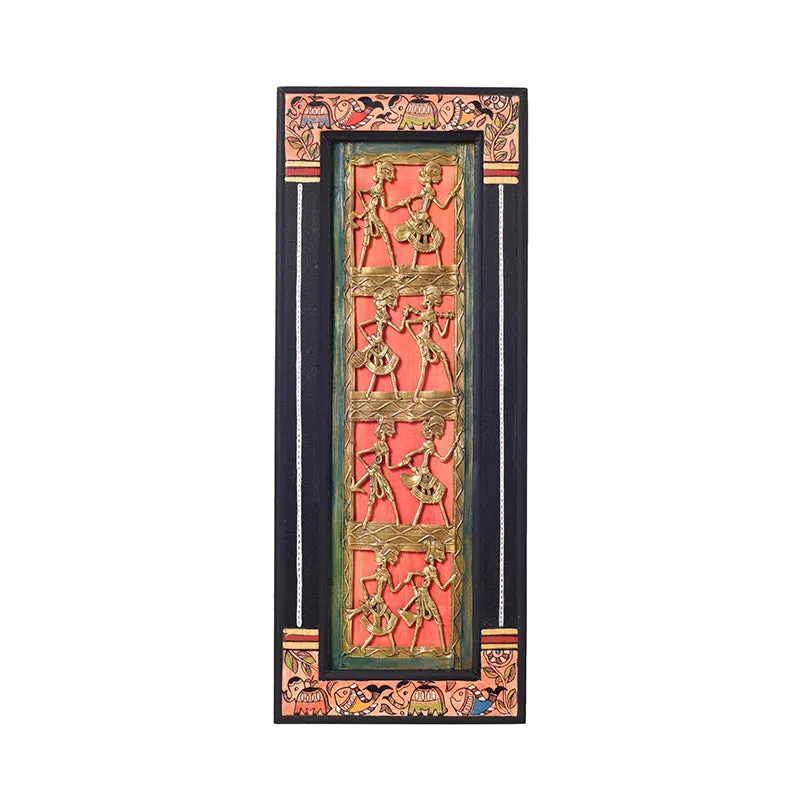 Makai Brass & Wood Wall Accent media 3