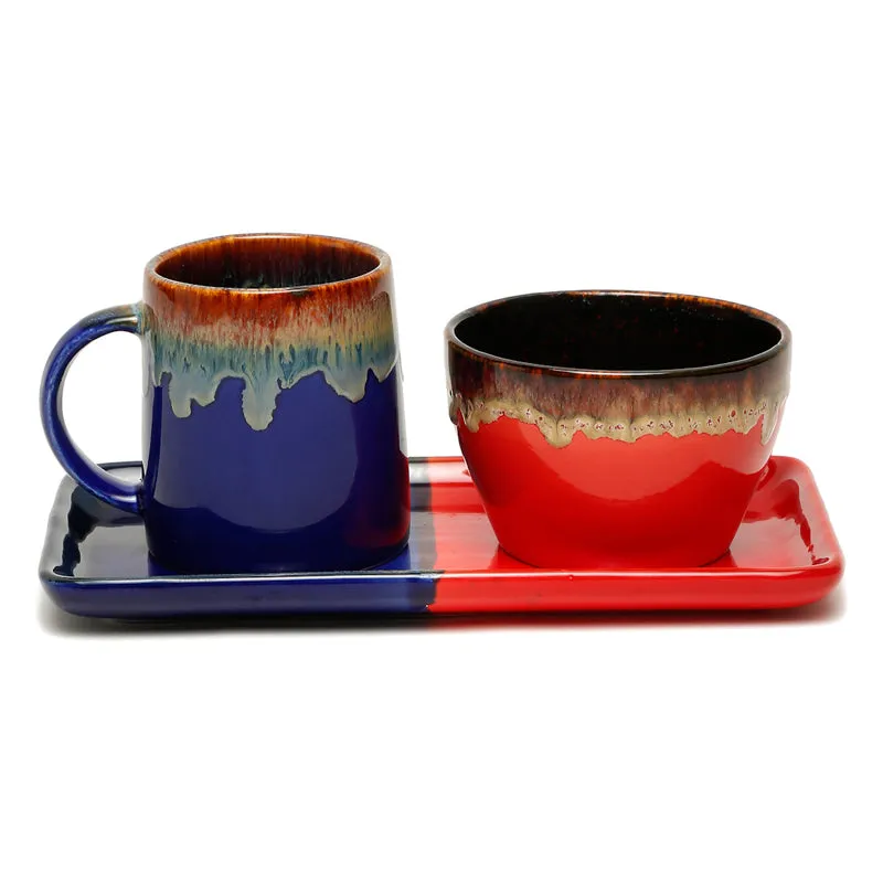 Bonita Tea Set (Blue) - Three Piece Set media 4