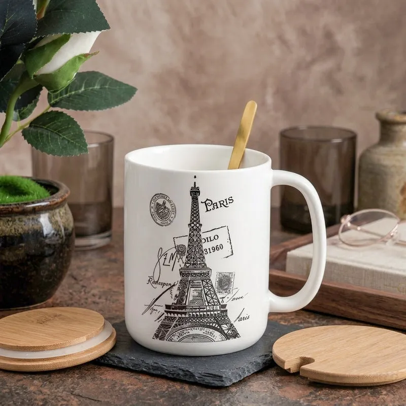 Paris Ceramic Party Coffee Mug (350 mL) media 4