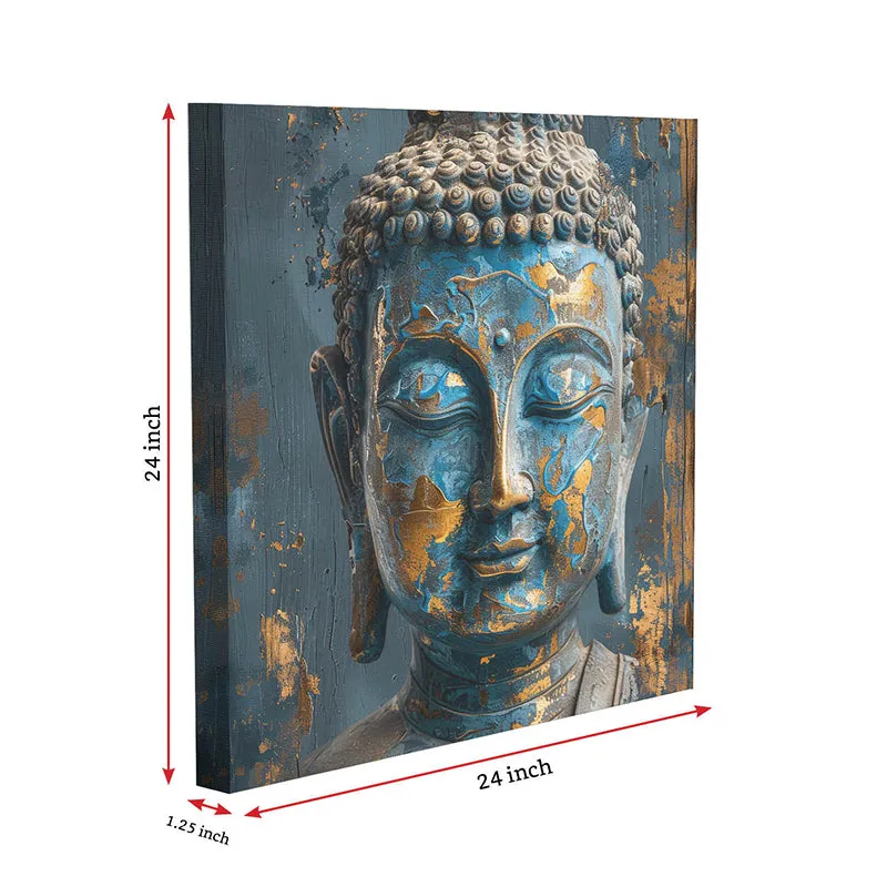 Weathered Buddha Canvas Wall Art media 8