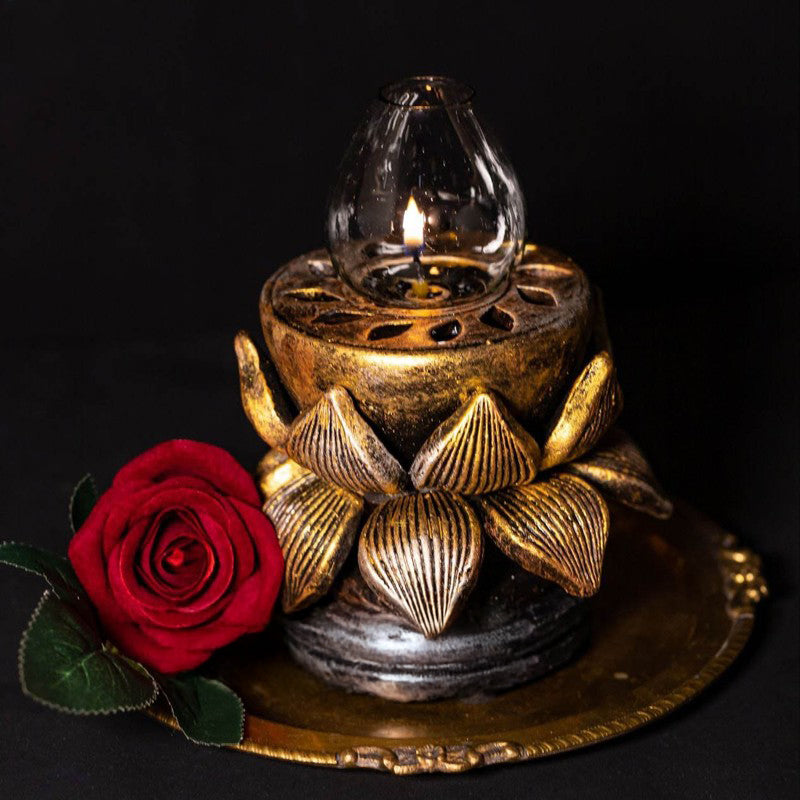 Lotus Akand Jyot Diya