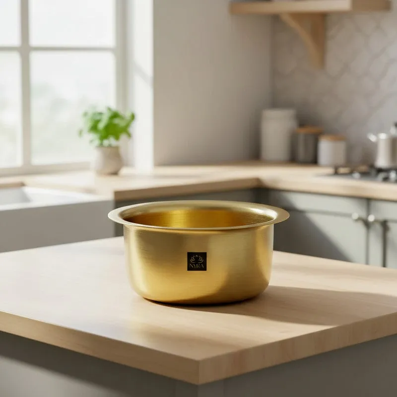 Bhagona Brass Pateela - 2300 mL media 1