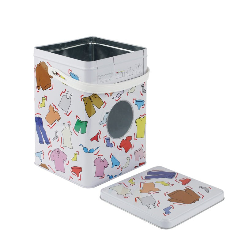 Fresh Wash Metal Storage Box - White media 4