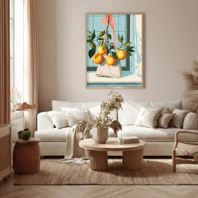 LimeLight Canvas Wall Painting - Brown Frame media 5