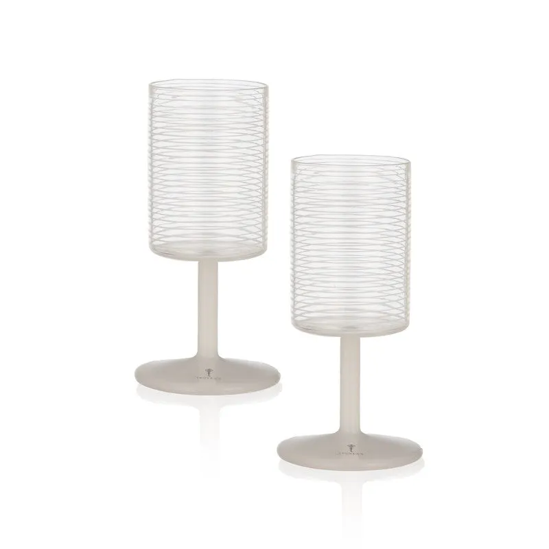 String Liner Wine Glasses (140 mL Each) - Set Of Two media 6