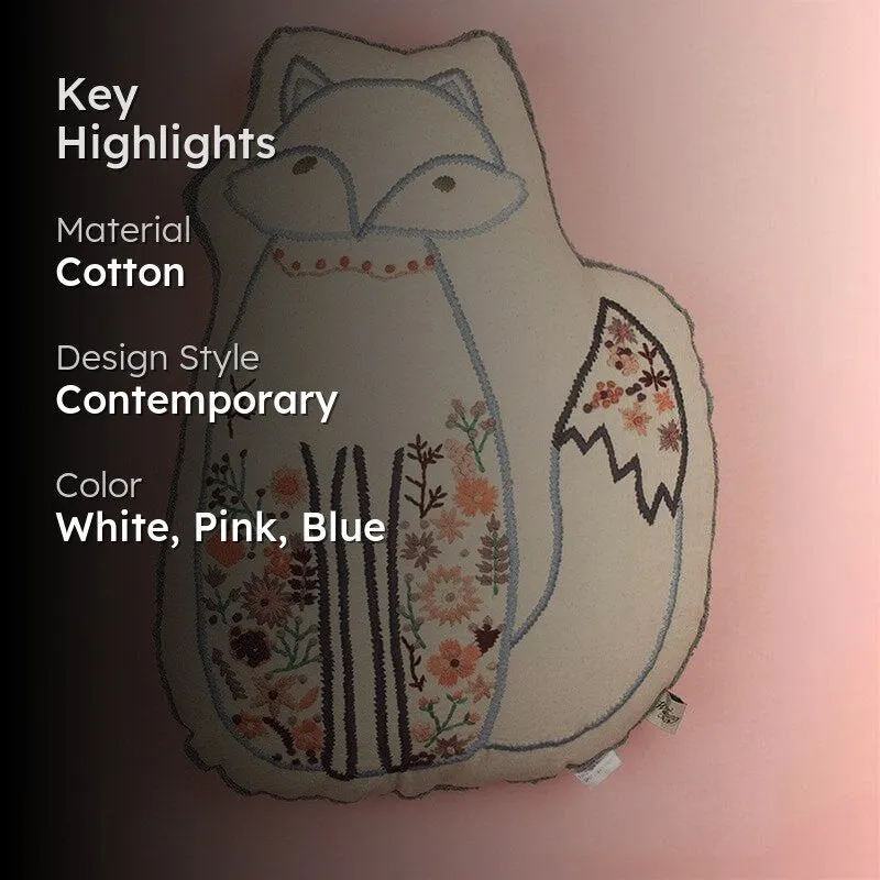 Clever Fox Shaped Cushion media 2