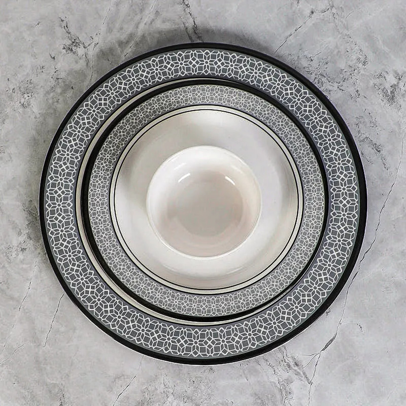 Miro Ethnic Dinner Plate - 24 Piece Set media 4