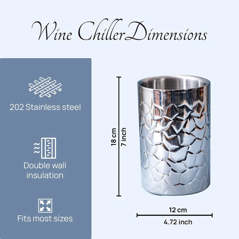 Hammered Stainless Steel - 750 mL media 6